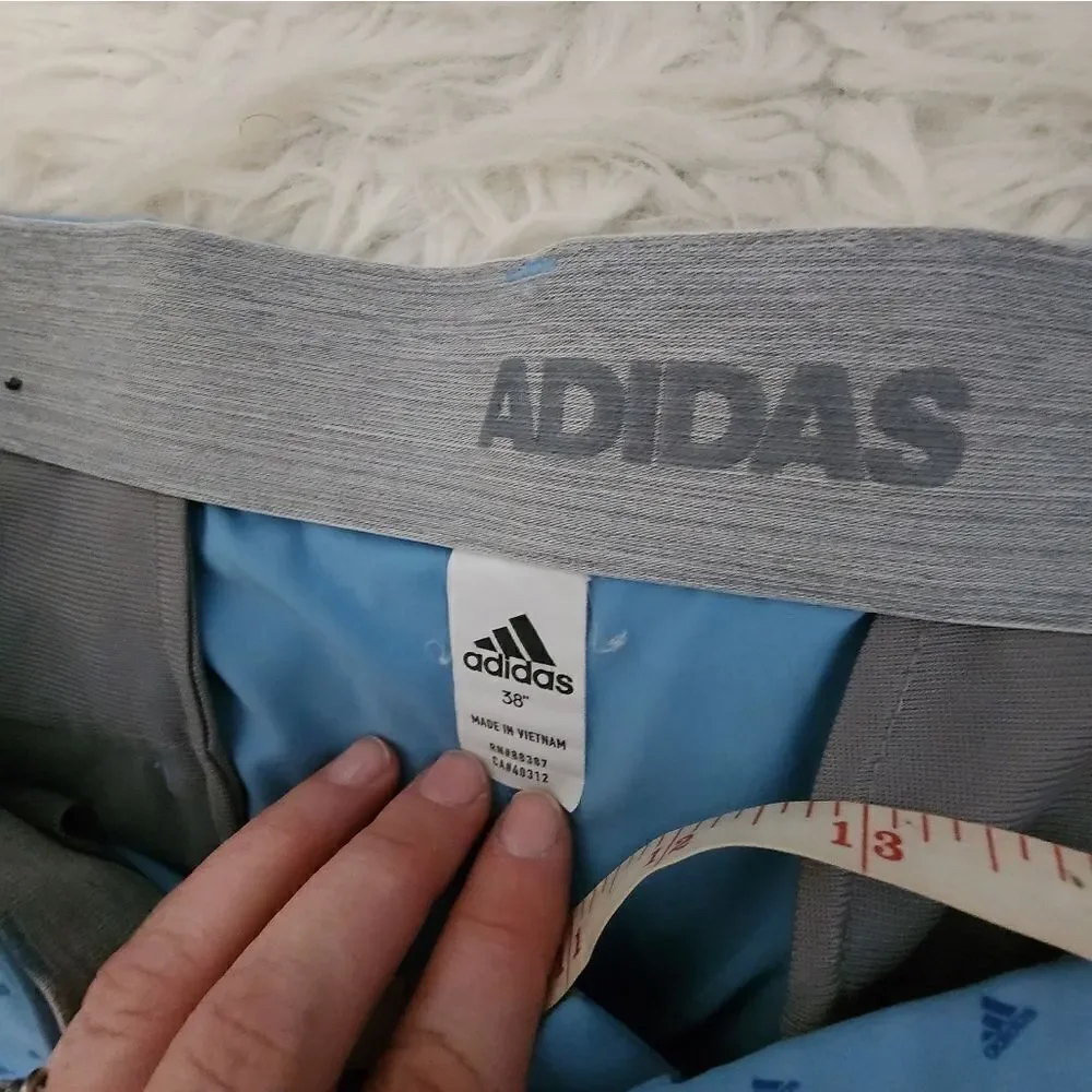 Adidas mens swim board shorts trunks size 38